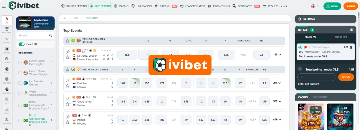 IviBet Mobilna Aplikacija IviBet Mobilna Aplikacija